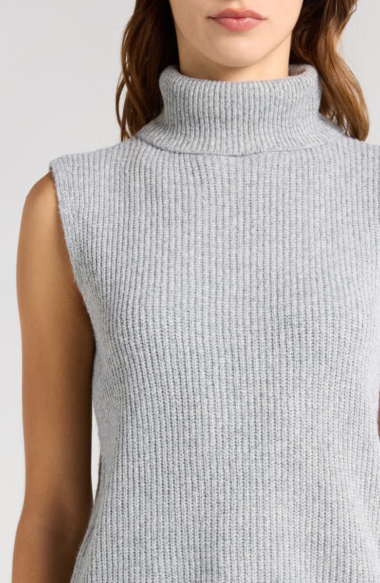 WAYF Faye Sleeveless Turtleneck Sweater, Alternate, color, 