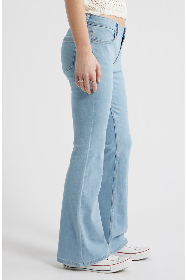 Low Rise Flare Jeans, Alternate, color, PALMS WASH