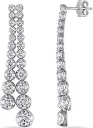 Julianna B. Lab-Grown Diamond Graduated Earrings 18k