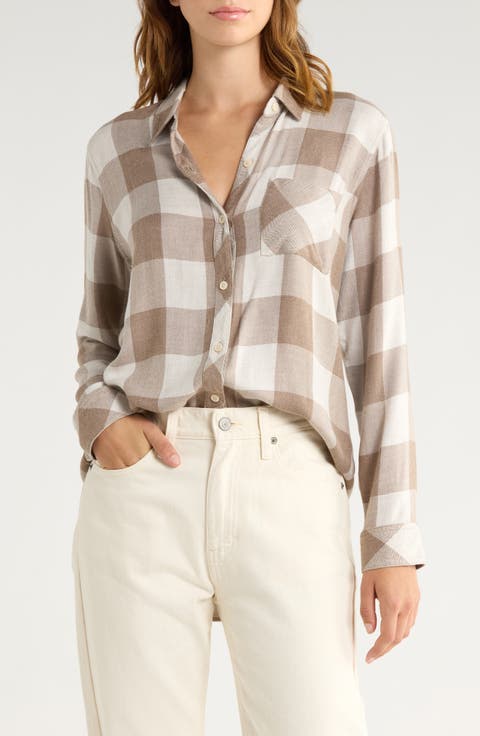 Hunter Plaid Button-Up Shirt