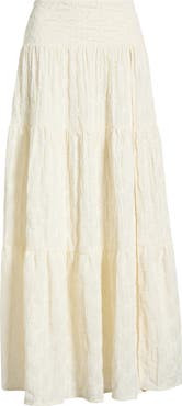 Princess Polly Embroidered Maxi Skirt