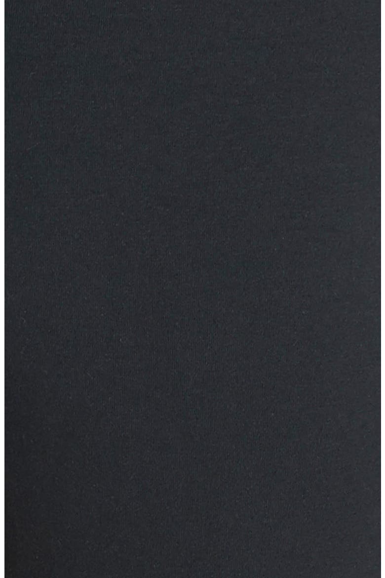 Post Support Crop Maternity Leggings, Alternate, color, BLACK
