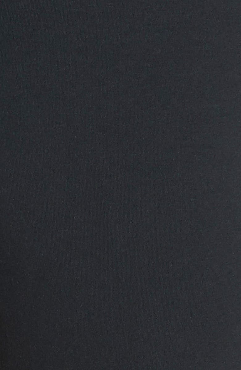 Maternal America Post Support Crop Maternity Leggings, Alternate, color, Black