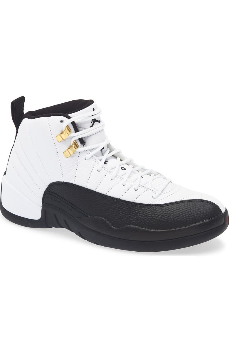 Jordan Air Jordan 12 Retro Basketball Sneaker, Main, color, White/ Black/ Taxi