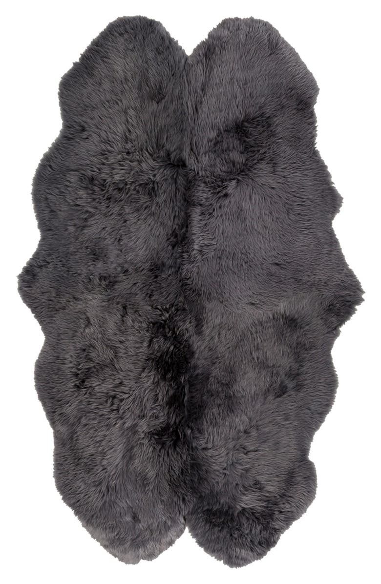Surya Home Genuine Shearling Rug, Alternate, color,