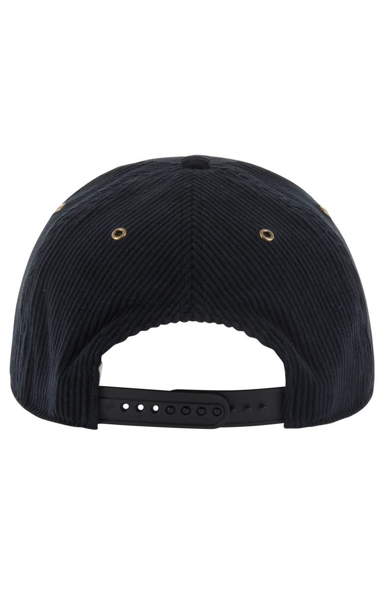 '47 Men's '47 Black Miami Dolphins Letterman Hitch Adjustable Hat, Alternate, color, Black