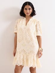 Phase Eight Liliana Embroidered Mini Dress