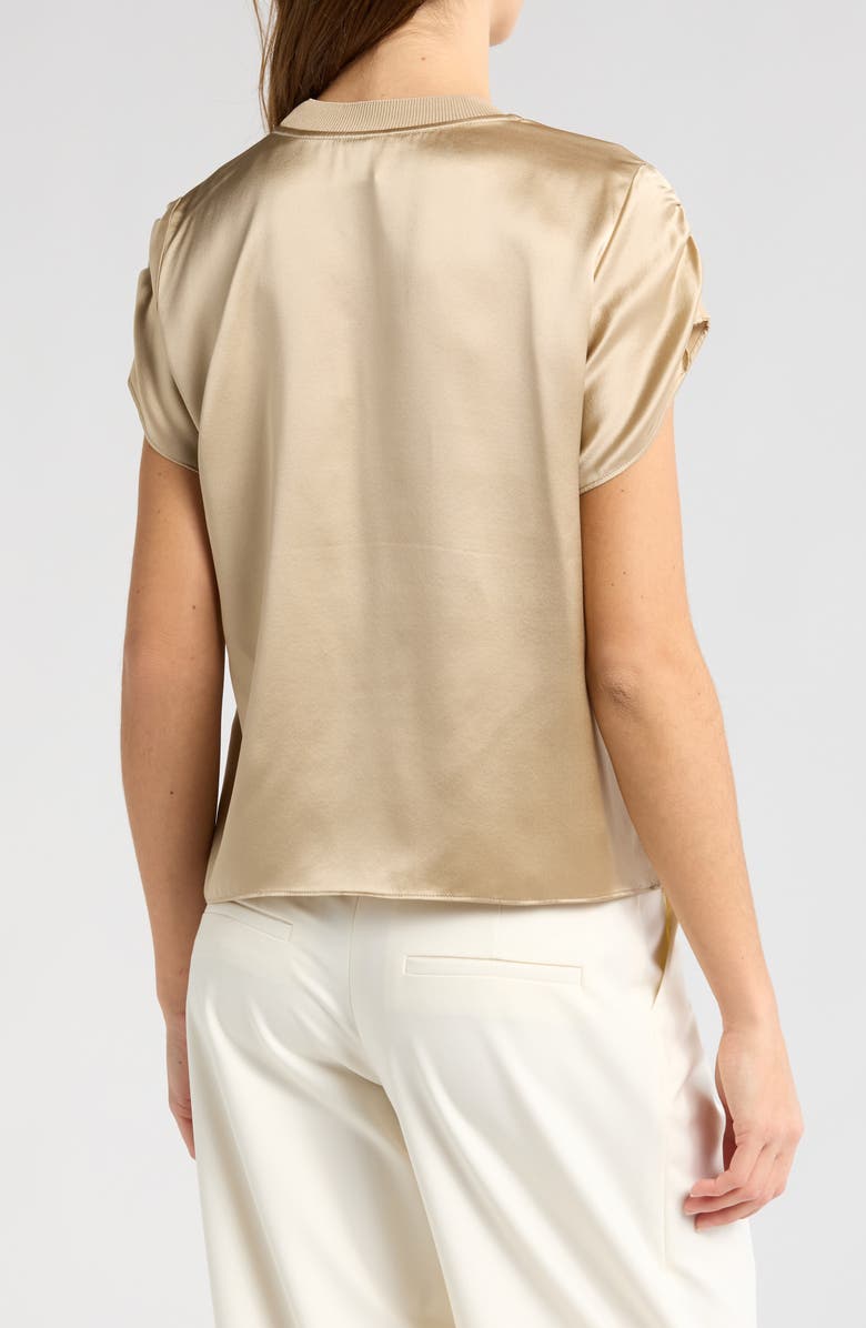 Cinq à Sept Lorainne Silk Top, Alternate, color, 