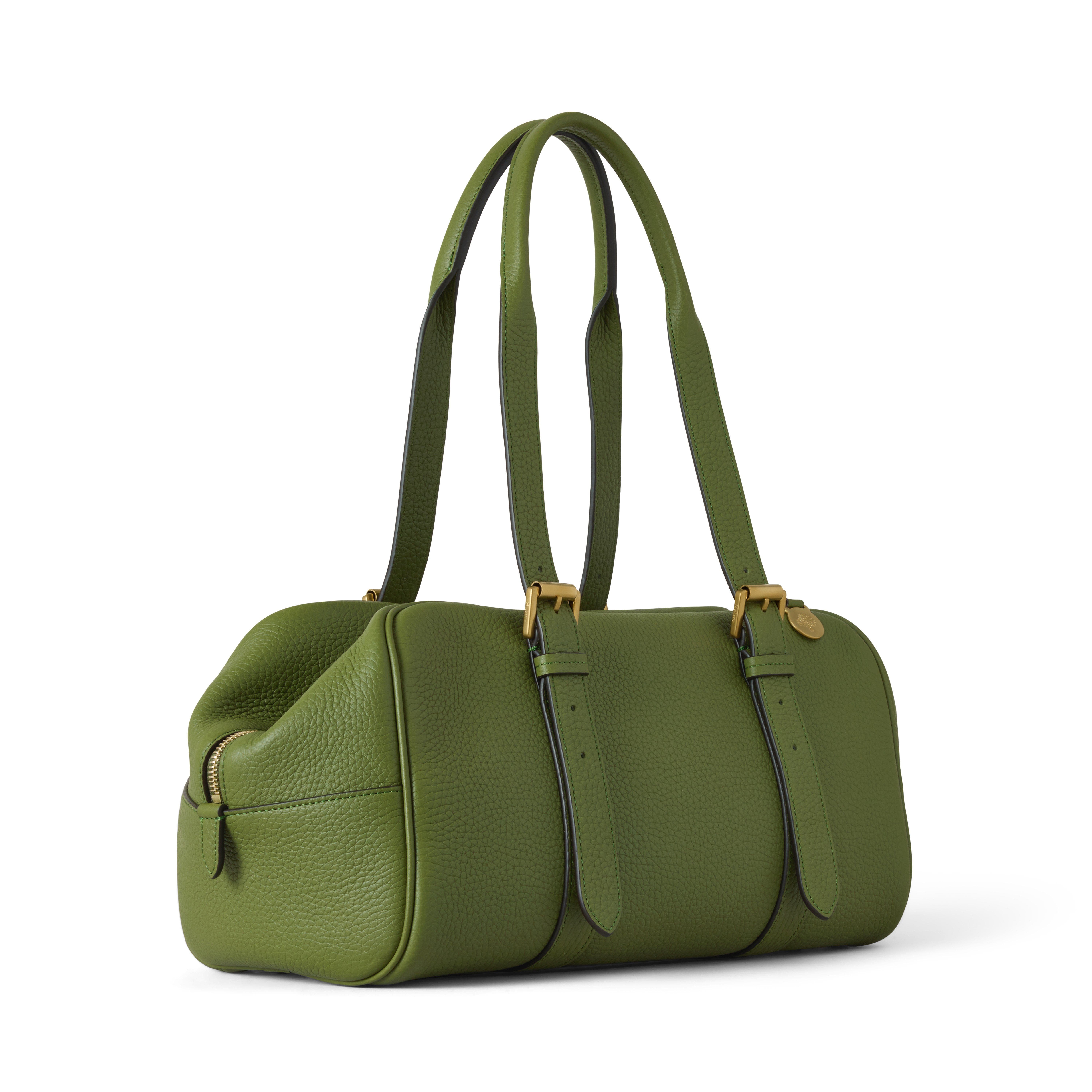 Mulberry Boston Shoulder Bag, Alternate, color, Fern