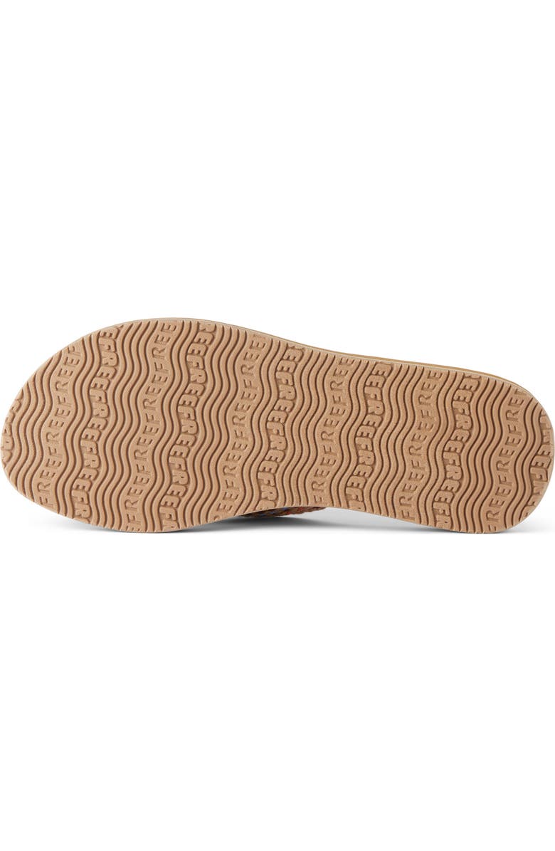 Reef Baja Elena Flip Flop, Alternate, color, Brown/ Pink