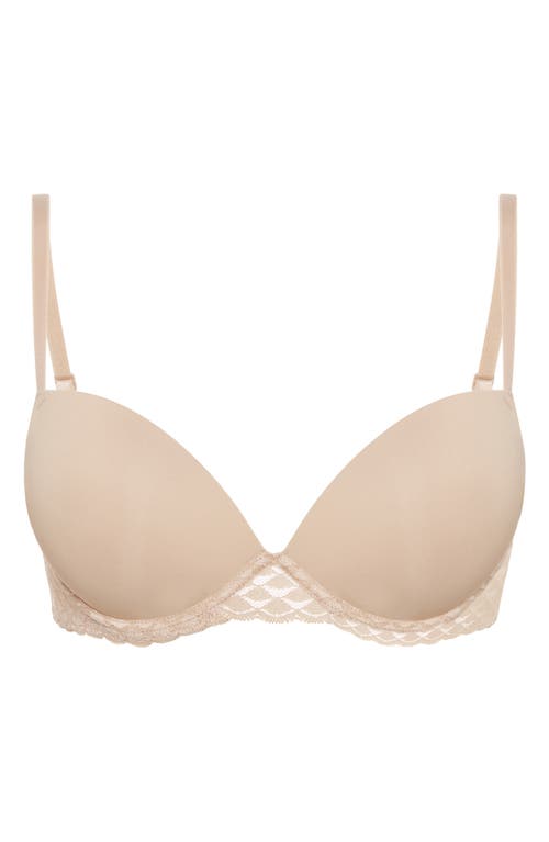 Simone Perele Subtile Underwire Push-up Bra In Pink