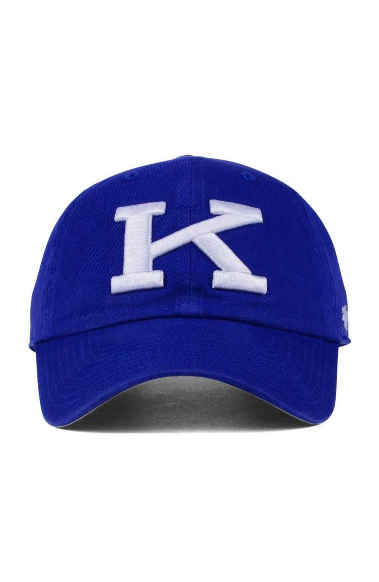 '47 Kentucky Wildcats '47 Clean Up Adjustable Hat - Royal, Alternate, color,