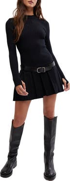 Free People Emmy Long Sleeve Minidress