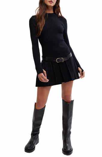 Free People Emmy Long Sleeve Minidress