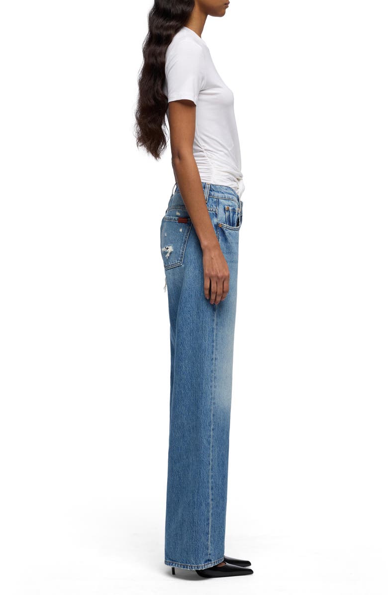 7 For All Mankind Low Straight Leg Jeans, Alternate, color, Shadowcrest