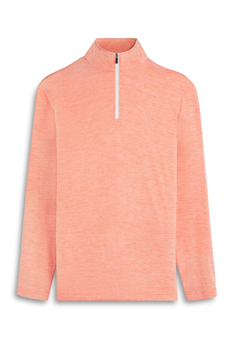 Quarter Zip Performance Pullover, Alternate, color, CORAL