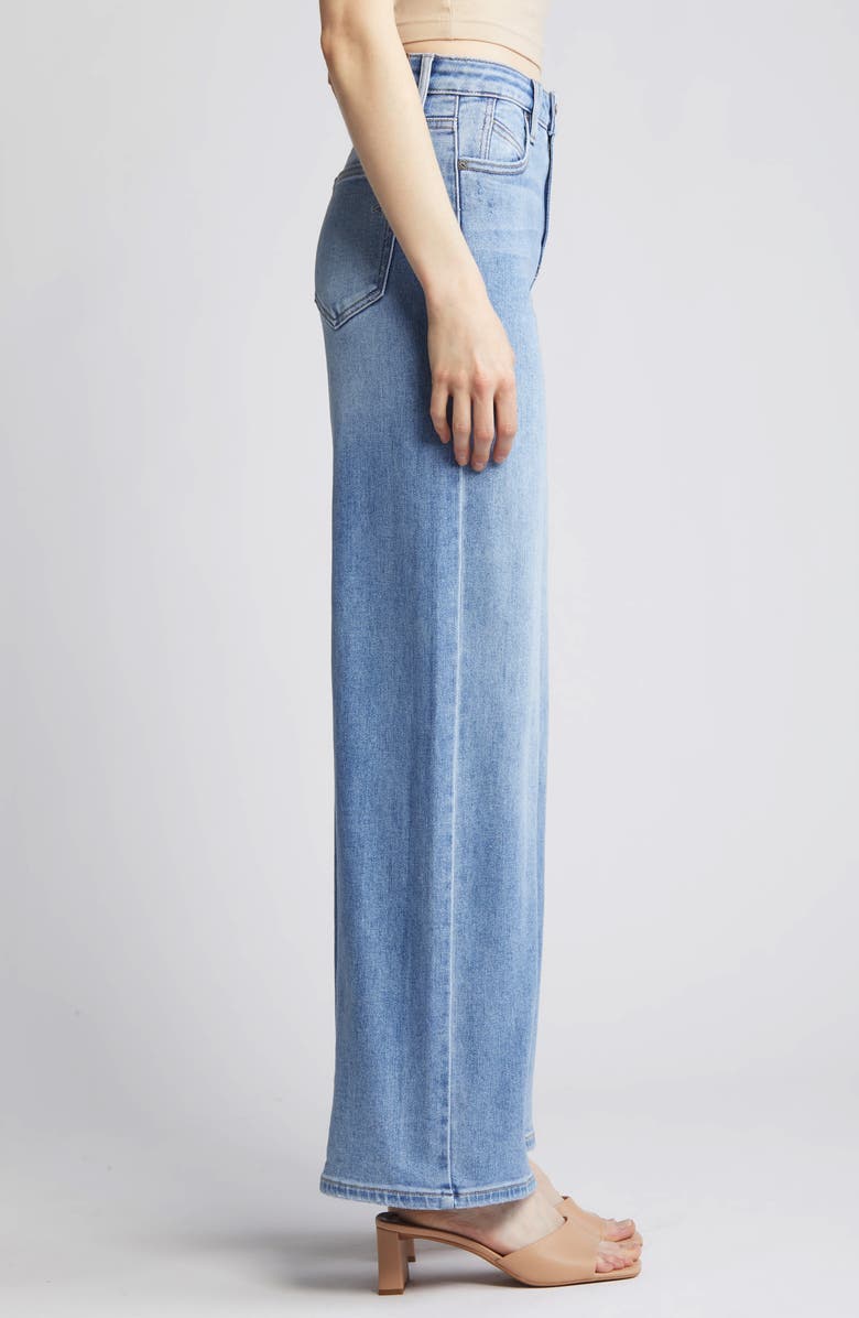 HIDDEN JEANS Clean Stretch Flare Jeans, Alternate, color,