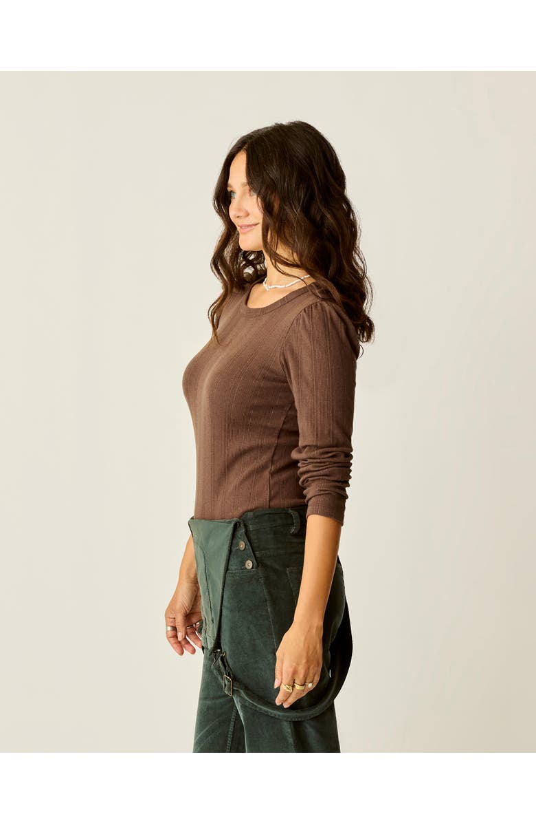 Carve Designs Ever Top, Alternate, color, Espresso