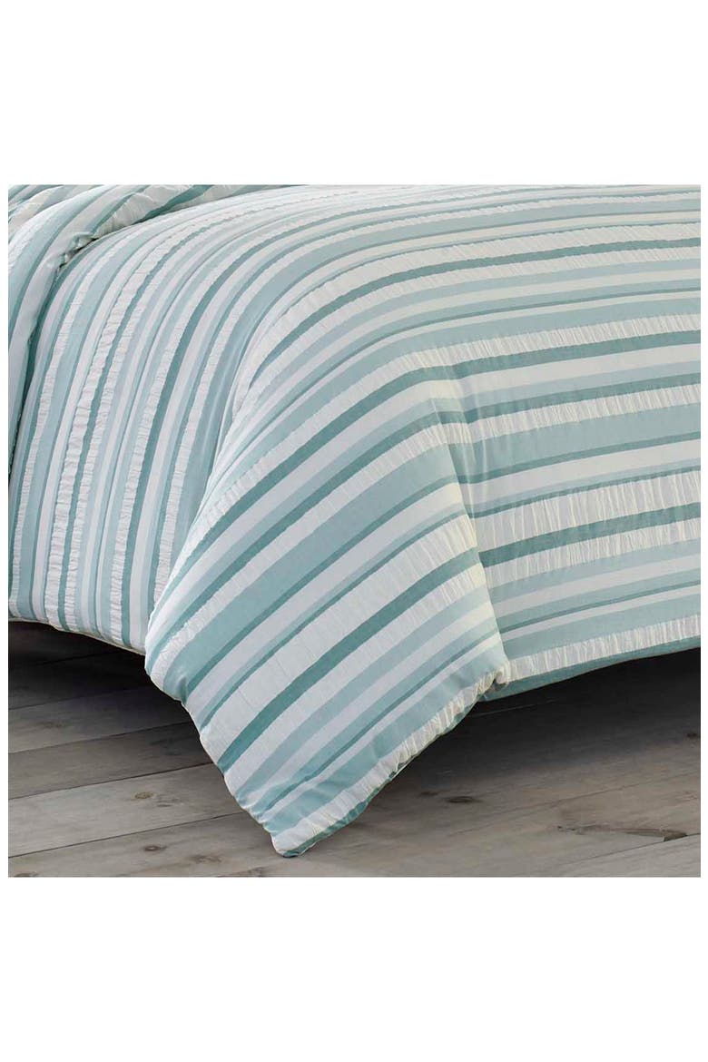 Clearwater Clay 3-Piece Comforter Set, Alternate, color, SILVER BLUE