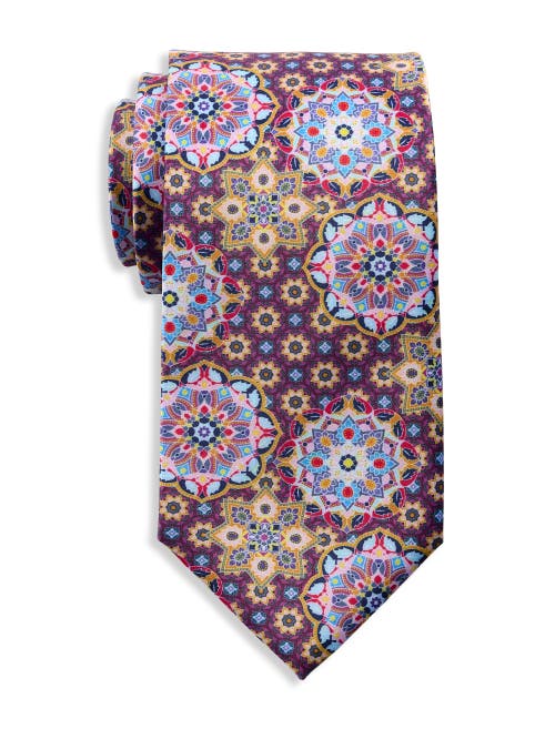 Synrgy By Dxl Digital Medallion Tie In Purple