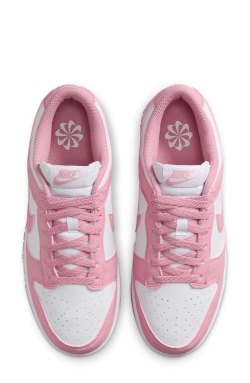 Nike Dunk Low Next Nature Sneaker In White/elemental Pink