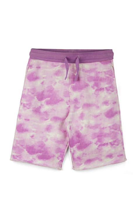 Organic Cotton Fleece Knee Shorts