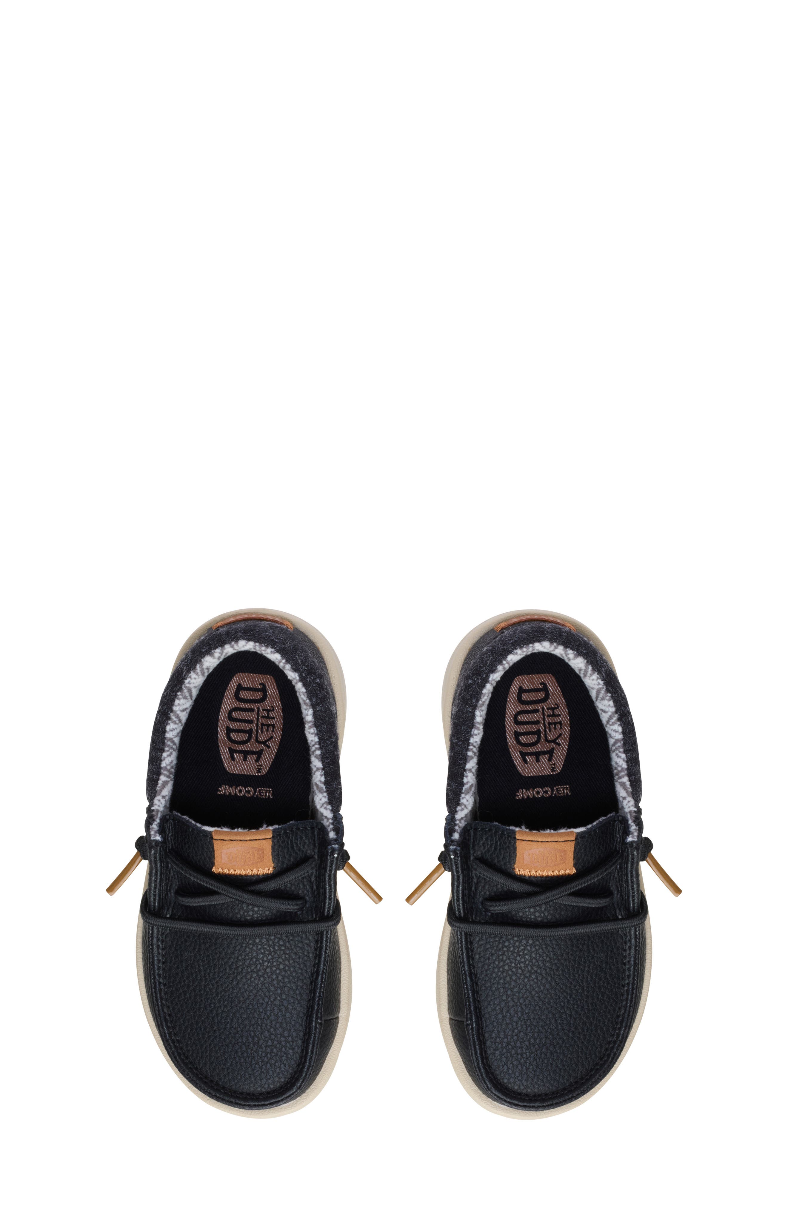 Hey Dude Kids' Paul Classic Slip-On, Alternate, color, Black