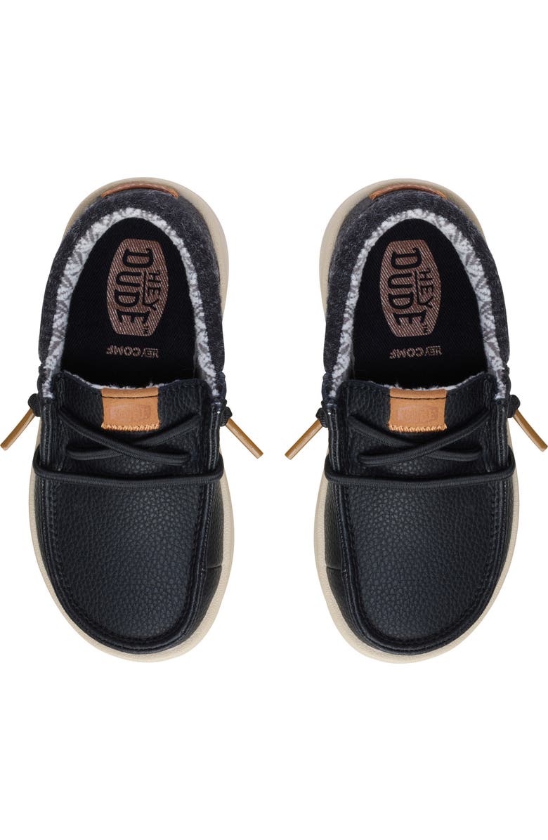 Hey Dude Kids' Paul Classic Slip-On, Alternate, color, Black