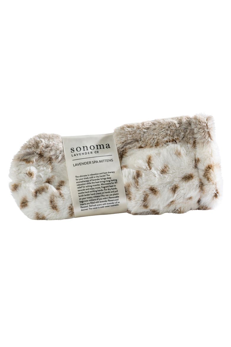Lavender Spa Mittens, Main, color, Arctic Circle