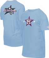 New Era Men's New Era Light Blue Houston Astros 2025 MLB All-Star Game Workout T-Shirt