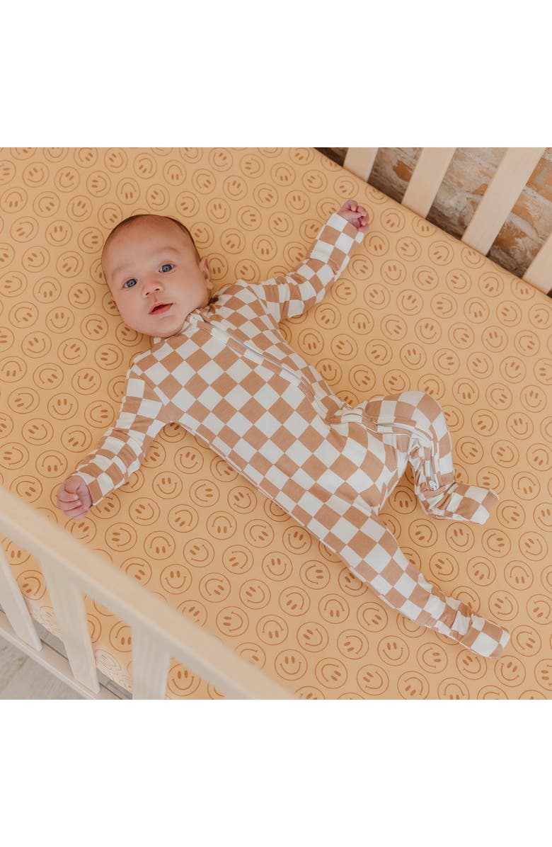 Copper Pearl Rad Zip Front Footie, Alternate, color, 