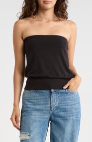 Madden Girl Banded Hem Tube Top