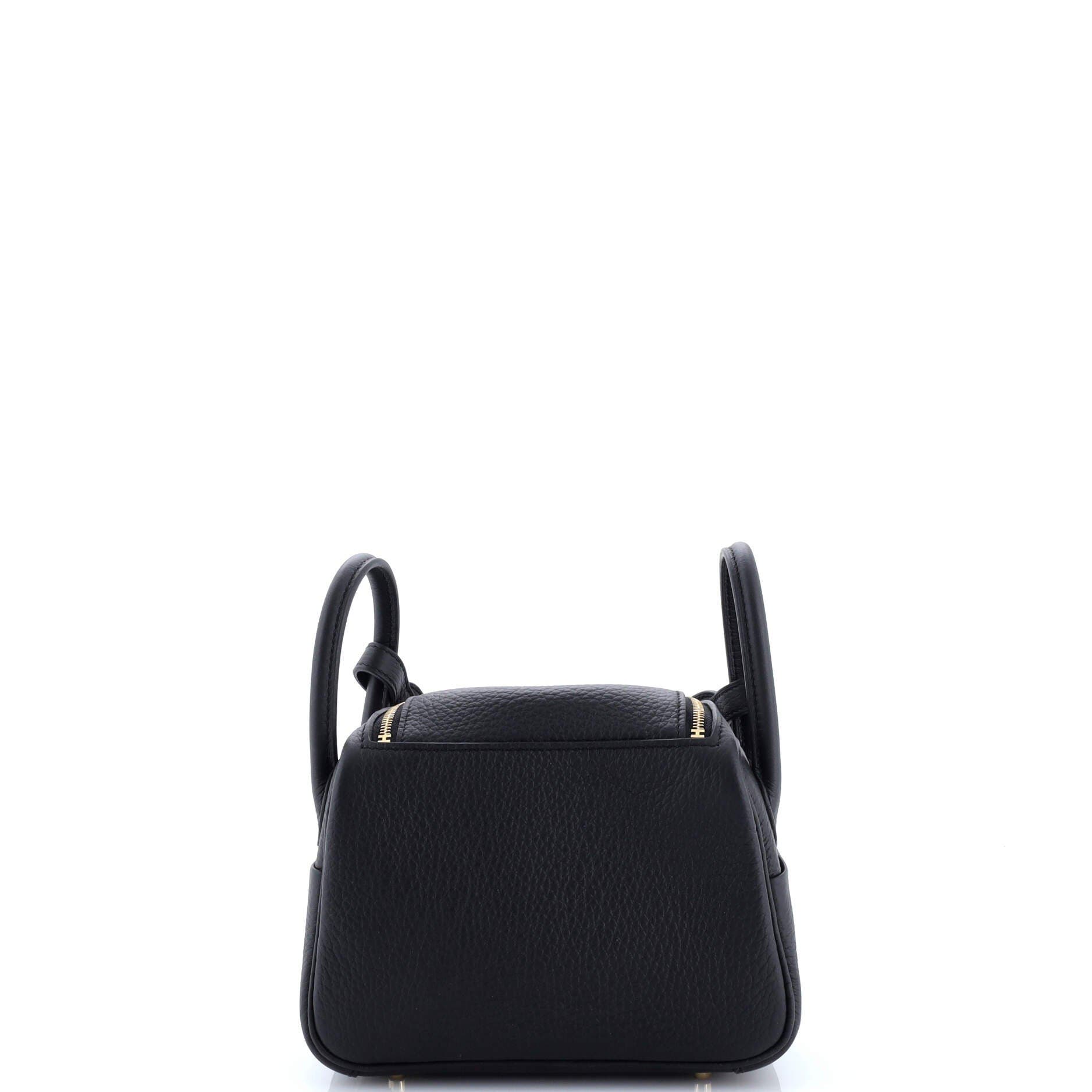 Pre-Owned Hermes Lindy Bag Clemence Mini, Alternate, color, 