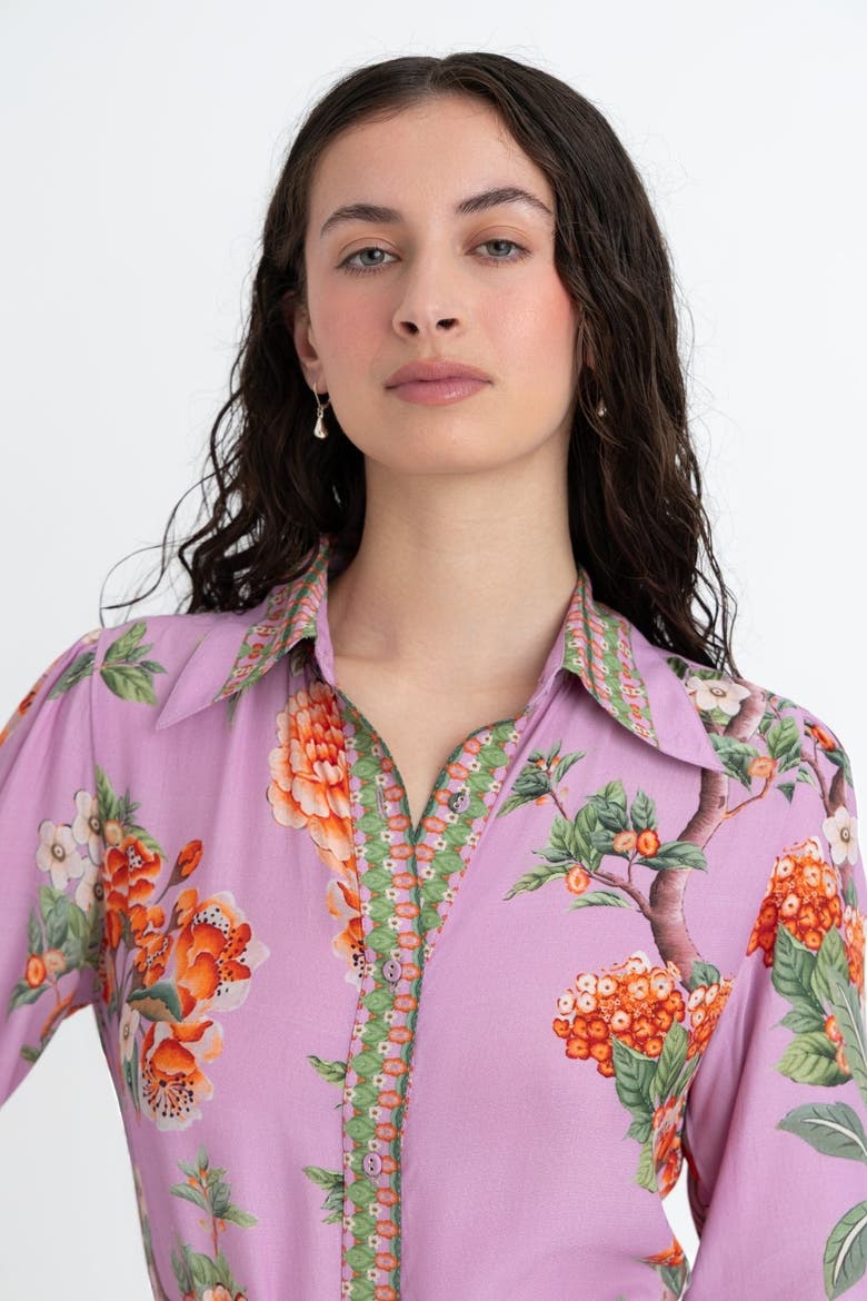 Enola Lilac Dress, Alternate, color, Lilac