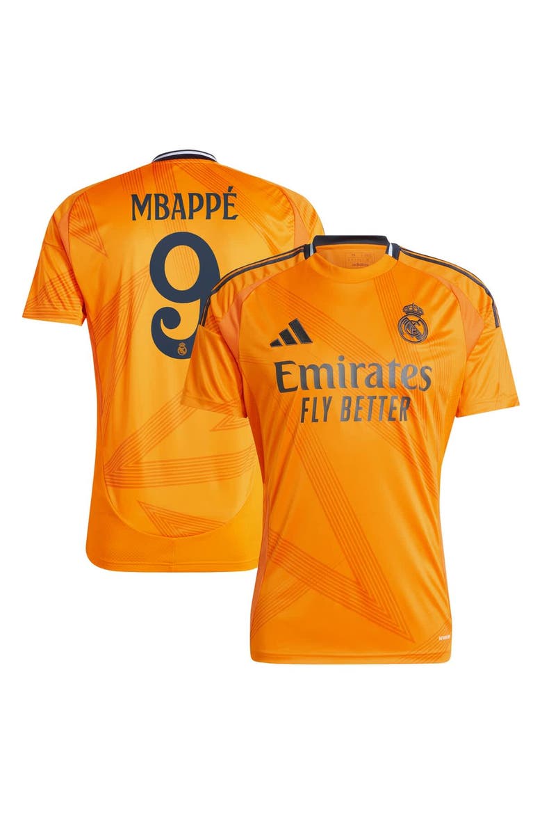 adidas Men's adidas Kylian Mbappé Orange Real Madrid 2024/25 Away