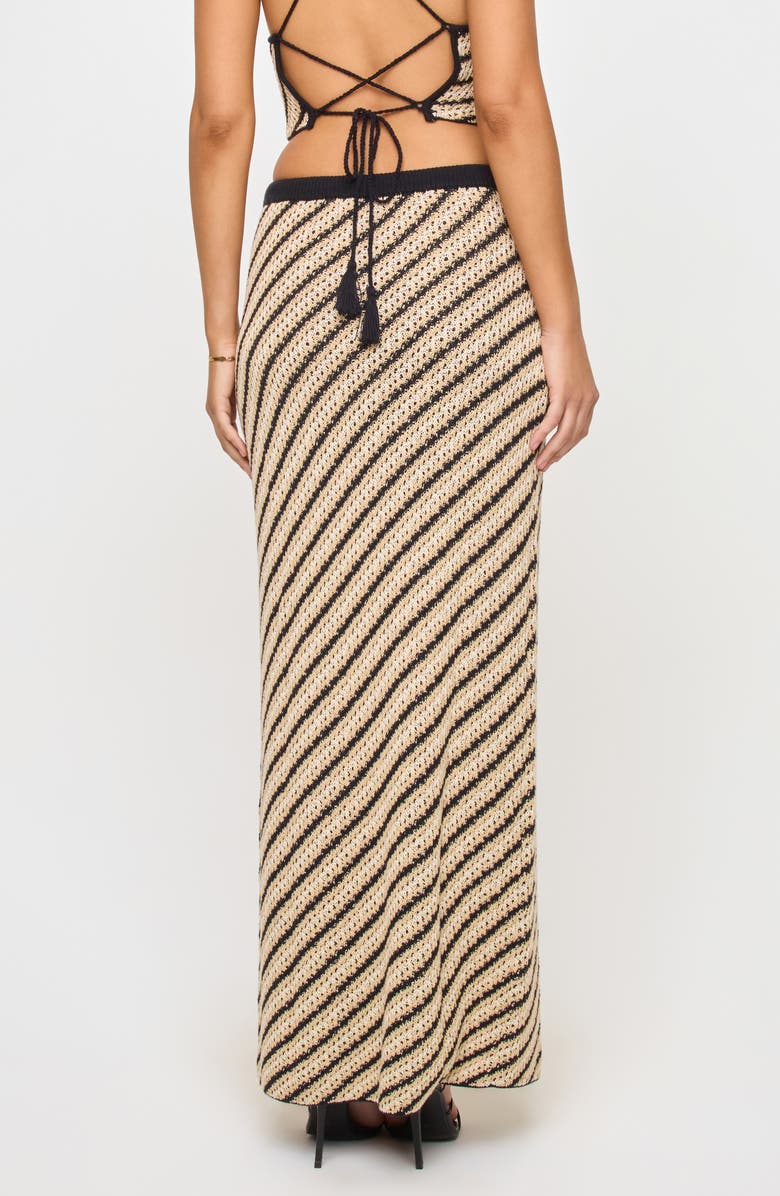 LSPACE La Bianca Open Stitch Cotton Cover-Up Skirt, Alternate, color, Tip The Scales