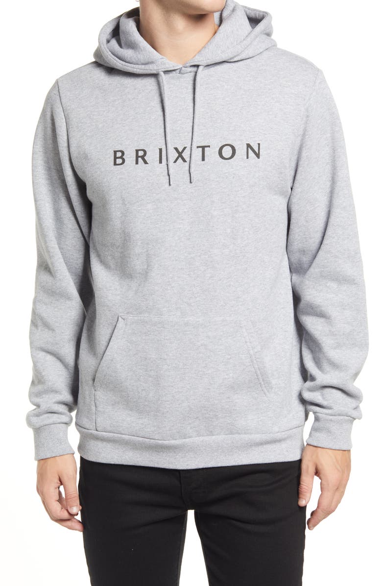 Brixton Alpha Line Graphic Hoodie, Main, color,