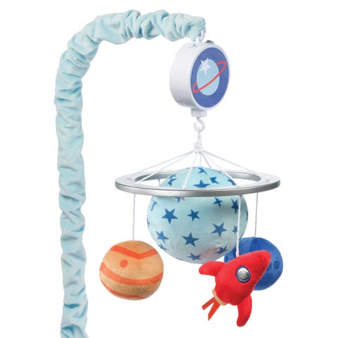 Space Galaxy Musical Baby Crib Mobile Soother Toy