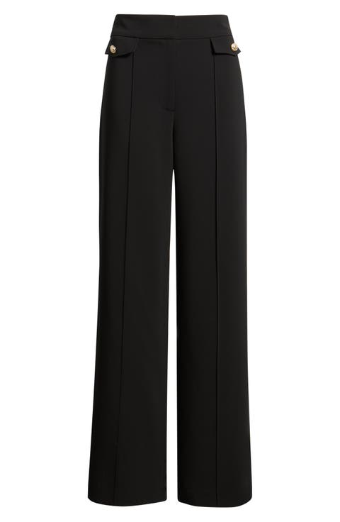 The Isla Seamed High Waist Straight Leg Pants