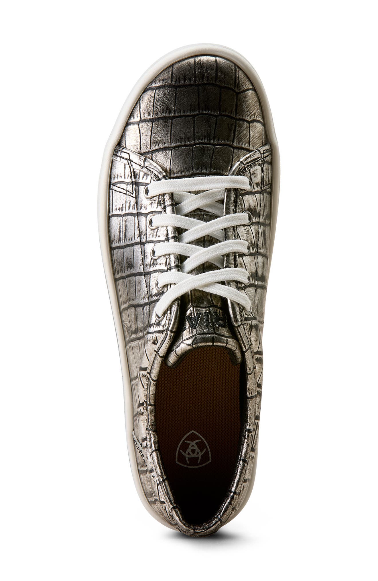 Ariat Skylar Croc Embossed Leather Sneaker (Women) | Nordstrom