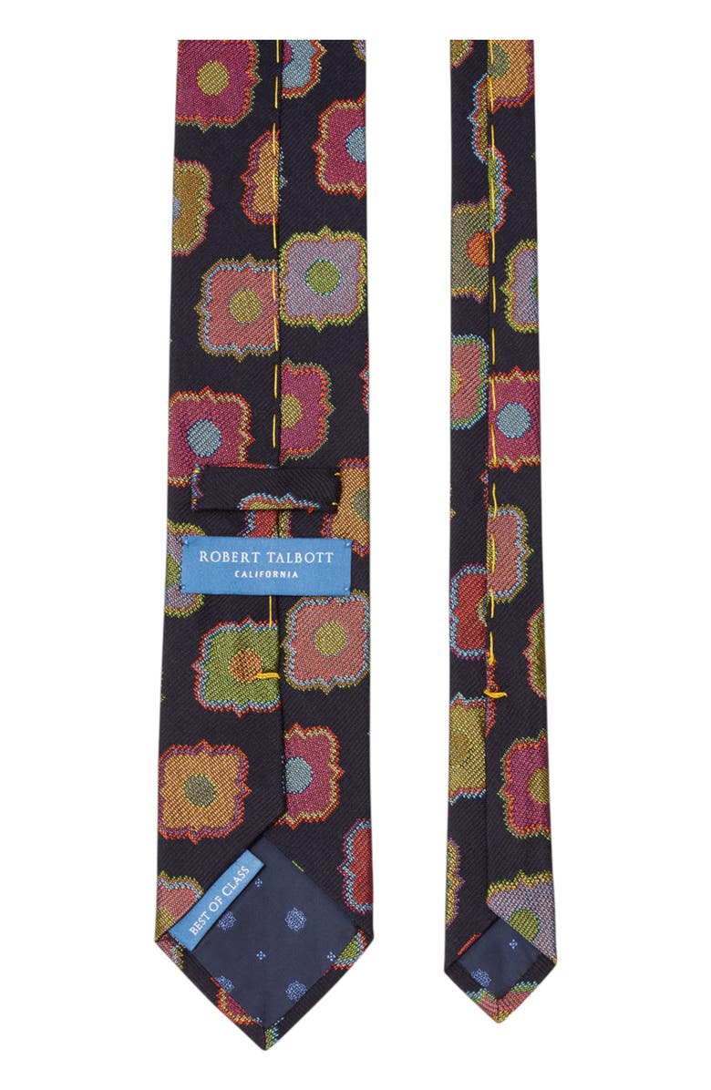 Robert Talbott Robert Large Medallion Best of Class Necktie, Alternate, color, Light Blue
