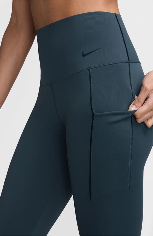 Nike Dri-fit Go Firm Support High Waist Crop Leggings