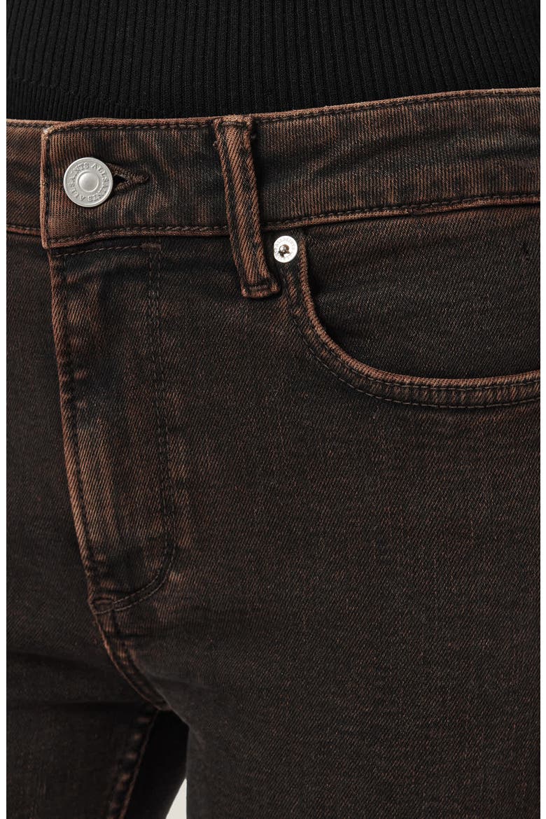 Haldan Slim Bootcut Jeans, Alternate, color, OVERDYED BROWN