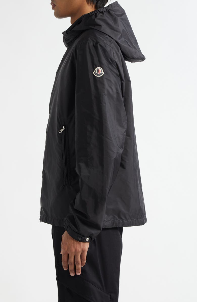 Moncler Montriond Packable Hooded Jacket, Alternate, color, Black