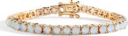 Mint & Lily Blue Opal Tennis Bracelet