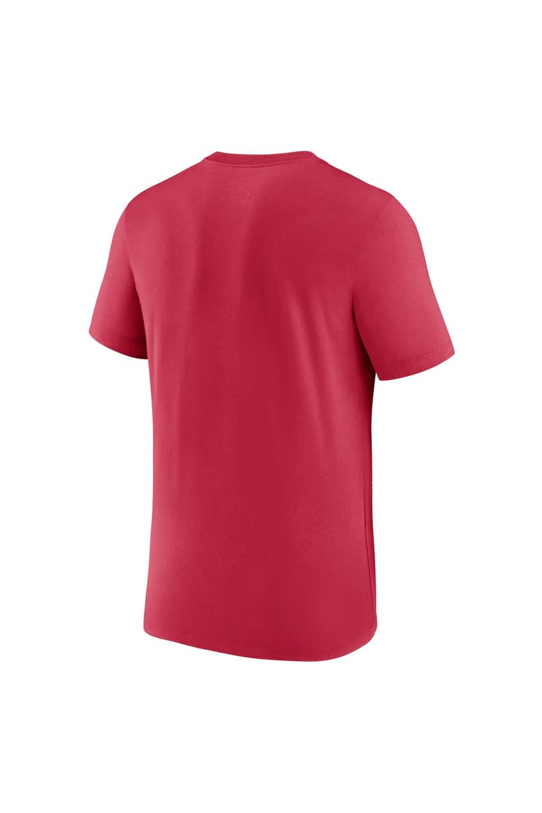 Men's  Nike  Red Barcelona Drac Pack Swoosh T-Shirt, Alternate, color, Red