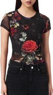 AllSaints Ellie Mesh T-Shirt