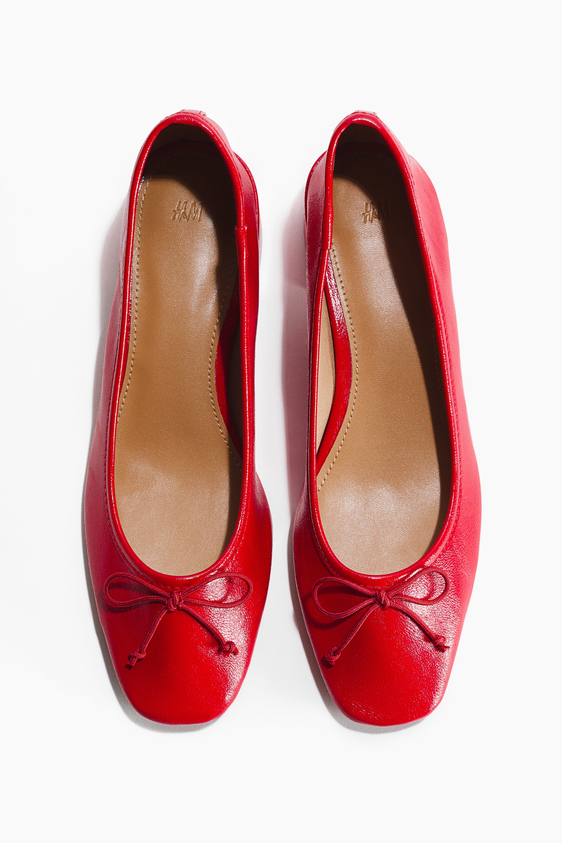 H&M Block-heeled pumps, Alternate, color, Red