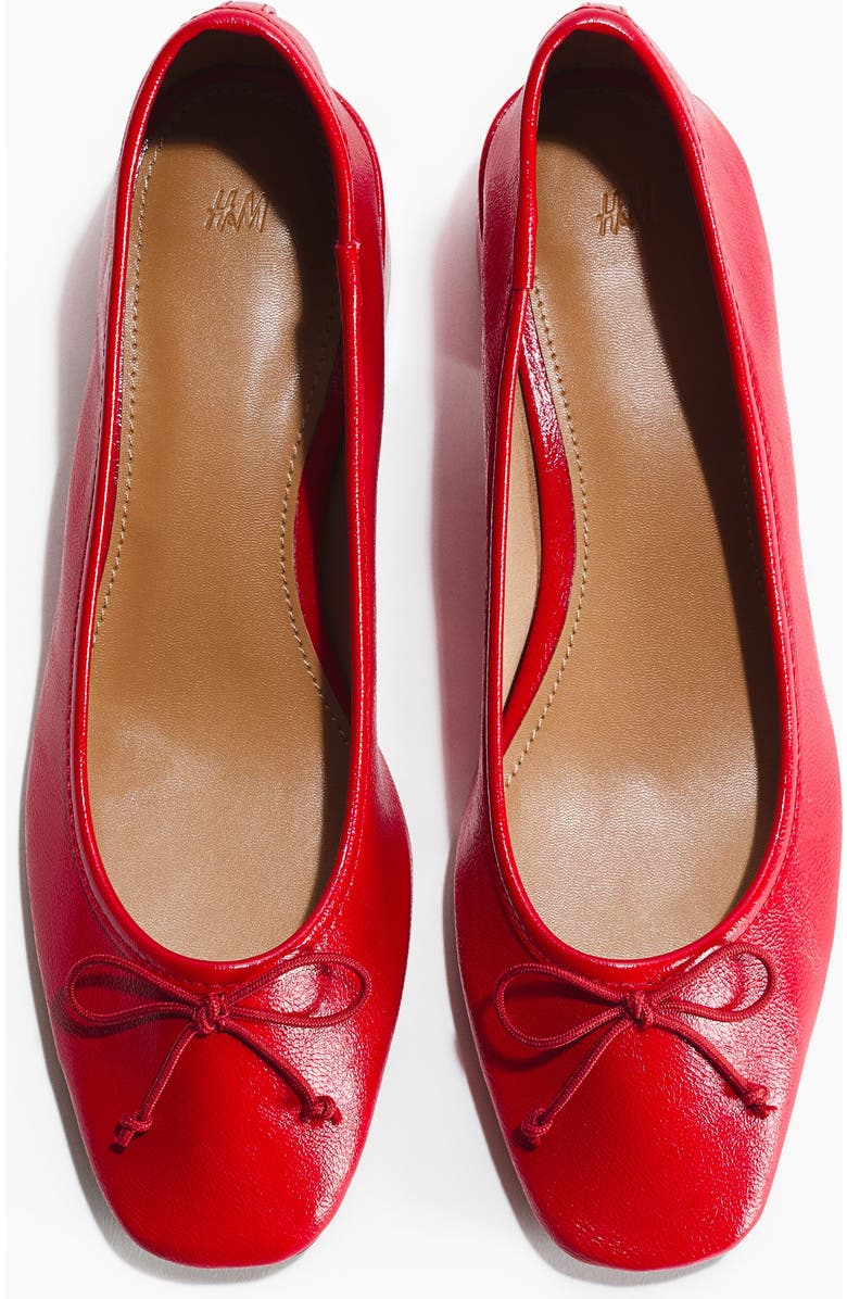 H&M Block-heeled pumps, Alternate, color, Red
