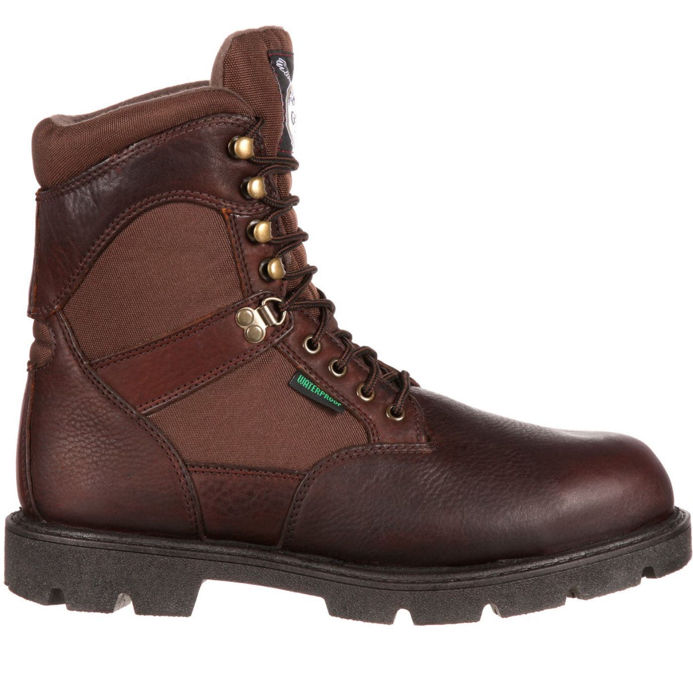 Homeland Waterproof 600G Insulated Work Boot, Main, color, BROWN